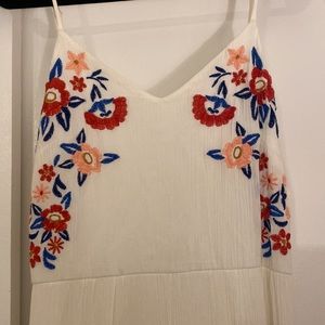 Xhiliration floor length maxi dress size medium